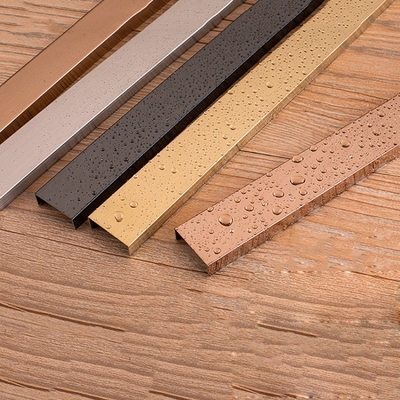 4*8FT Stainless Steel Tile Trim Strip 304 Grade Modern  For Background Walls