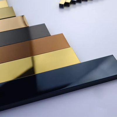 Mirror Hairline Stainless Steel Tile Corner Trim Decoration China Factory