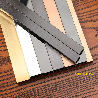 Simple and Convenient Installation Stainless Steel Tile Trim