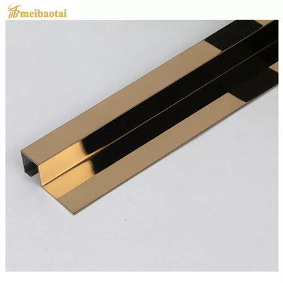 304 SS Profile Stainless Steel Corner Tile Trim 10FT
