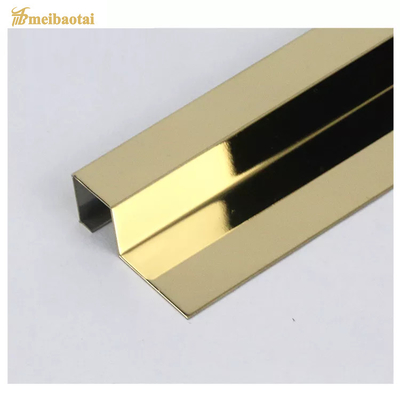 304 SS Profile Stainless Steel Corner Tile Trim 10FT