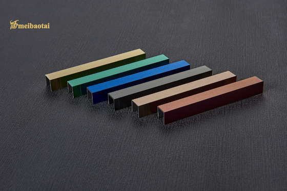 V Grooved Stainless Steel U Trim 10mm Building Materials