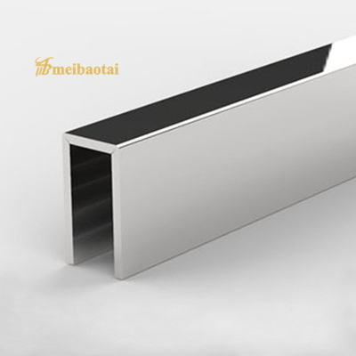 304 Stainless Steel Corner Trim For Tiles ODM Acceptable 0.65mm Thick