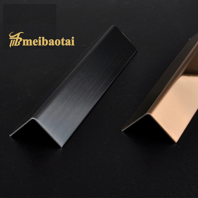 Irregular Shaped Grade 304 Stainless Steel Tile Trim Mirror And Hairline