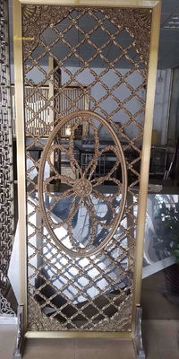 ভালো দাম আয়না চুলের লাইন স্টেইনলেস স্টীল রুম বিভাজক মিল প্রান্ত কাস্টমাইজযোগ্য আকার অনলাইন