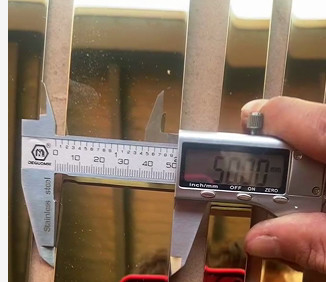 JIS Gold Plating Stainless Steel Edge Trim 0.85mm Thickness