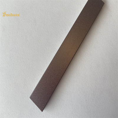 201 304 AISI Stainless Steel Tile Trim U Shape Sandblast Finished Hairline