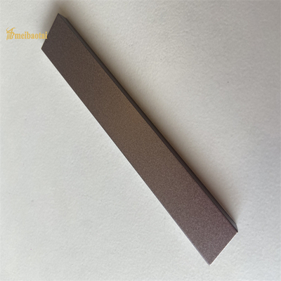 201 304 AISI Stainless Steel Tile Trim U Shape Sandblast Finished Hairline