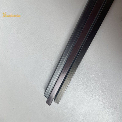 201 Stainless Steel U Channel Trim Mirror Finished Hight 5-30MM