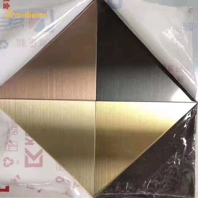 ভালো দাম চার ফুট আকার 0.65 মিমি বেধ 201 গ্রেড ব্রাশযুক্ত পিভিডি লেপযুক্ত সজ্জা স্টেইনলেস স্টিল শীট অনলাইন