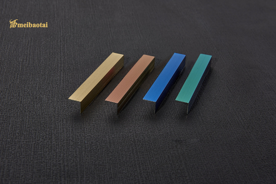 U V L T Profile Stainless Steel Tile Trim 8mm 10mm 20mm Anti Finger Print