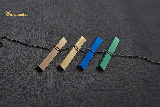 Green Blue Gold Color 20mm SS Tile Trim L Profile For Wall Decorate