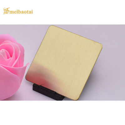 ভালো দাম চার ফুট আলংকারিক স্টেইনলেস স্টীল শীট ব্রাশড পিভিডি 201 ফ্ল্যাট স্টিল প্লেট অনলাইন