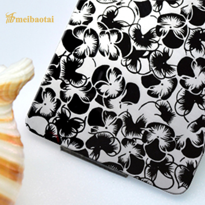 1.00mm Thk Etched স্টেইনলেস স্টীল শীট বহি প্রাচীর ক্ল্যাডিং জন্য
