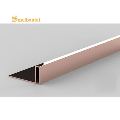 ভালো দাম অনিয়মিত আকৃতির গ্রেড 304 স্টেইনলেস স্টীল টাইল ট্রিম আয়না এবং চুলের লাইন অনলাইন