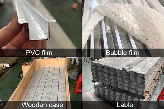 ভালো দাম ধাতু স্টেইনলেস স্টীল টাইল ট্রিম আলংকারিক ইউ প্রোফাইল সঙ্গে ভি গ্রুভ অনলাইন