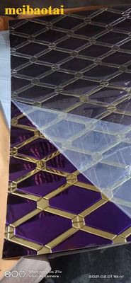 ভালো দাম পিভিডি রঙিন লেপ স্টেইনলেস স্টীল শীট ধাতু চার ফুট অনলাইন