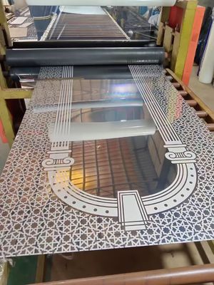 ভালো দাম ০.৯৫মিমি পুরুত্ব JIS স্ট্যান্ডার্ড PVD কালার কোটিং করা এলিভেটর স্টেইনলেস স্টিল শিট প্লেট অনলাইন