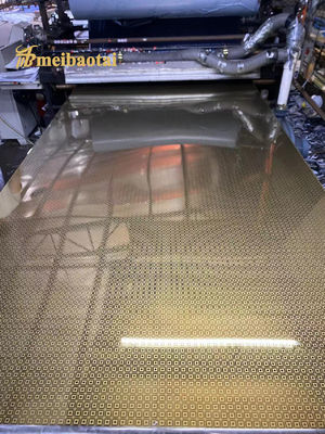 ভালো দাম স্বর্ণের আয়না ইটচিং স্টেইনলেস স্টীল শীট ঠান্ডা ঘূর্ণিত এসএস প্লেট অনলাইন