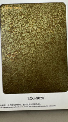 ভালো দাম রেট্রো ওয়াল অনুকরণ প্রাচীন তামা আলংকারিক স্টেইনলেস স্টীল শীট অনলাইন