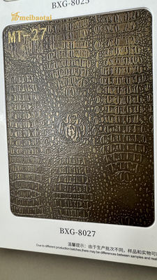 ভালো দাম 3 ডি প্রাচীর অনুকরণ প্রাচীন তামা সজ্জা স্টেইনলেস স্টীল শীট অনলাইন