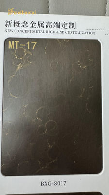 ভালো দাম 201 304 অনুকরণ প্রাচীন তামা সজ্জা স্টেইনলেস স্টীল শীট অনলাইন