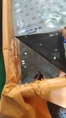 ০.৬৫ মিমি পুরুত্বের পিভিডি কালার কোটেড ওয়াটার রিপল স্টেইনলেস স্টিল শিট এএসটিএম স্ট্যান্ডার্ড ওয়াল ডেকোরেশনের জন্য