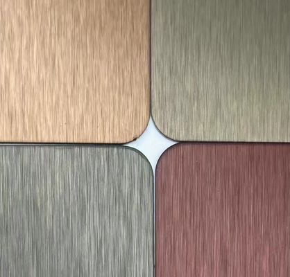 ভালো দাম চার ফুট NO.4 সমাপ্ত এস এস সজ্জা প্লেট 0.65mm বেধ অনলাইন