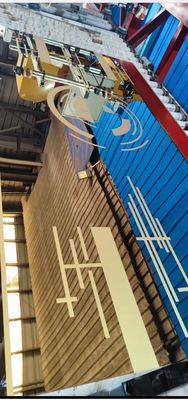 ভালো দাম SS304 গোল্ড মিরর পিভিডি কালার স্টেইনলেস স্টিল শীট ডেকোরেশন প্লেট অনলাইন