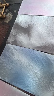 ভালো দাম ফ্যাশনেবল রঙ ব্রাশ প্যাটার্ন স্টেইনলেস স্টীল প্লেট সজ্জা স্টুডিও অনলাইন