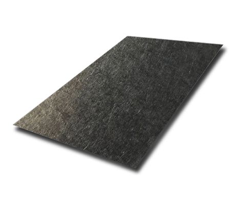 ss304 কালো রঙ কম্পন স্টেইনলেস স্টীল রঙিন শীট সজ্জা দেওয়াল