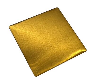 পিভিডি রঙিন লেপ চুলের লাইন স্টেইনলেস স্টীল রঙিন শীট