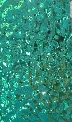 304 স্টেইনলেস স্টীল ওয়াটার রিপল শীট ডেকোরেটিভ ব্যবহারের জন্য পিভিডি ব্লু লেপযুক্ত আয়না পৃষ্ঠের সাথে