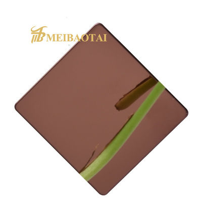 ভালো দাম পিভিডি রঙিন আয়না ফিনিস আলংকারিক স্টেইনলেস স্টীল শীট DIN স্ট্যান্ডার্ড অনলাইন