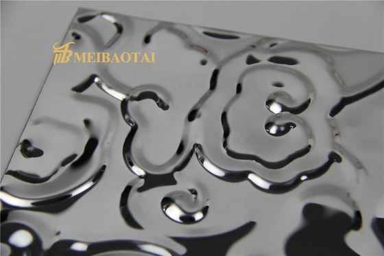 কালো আয়না আলংকারিক স্টেইনলেস স্টীল শীট 3048mm দৈর্ঘ্য