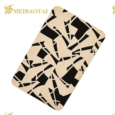 ভালো দাম এচিং প্যাটার্নস স্টেইনলেস স্টীল শীট 1.0 মিমি পুরুত্ব রঙ আবরণ প্লেট অনলাইন