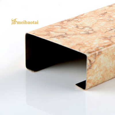 0.55mm পুরু স্থানান্তর প্রিন্ট স্টেইনলেস স্টীল টাইল আলংকারিক জন্য কাঠের প্যাটার্ন ছাঁটা