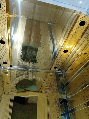 JIS 304 Etched Elevator স্টেইনলেস স্টীল শীট সাইজ 4X8 4X10 ফুট