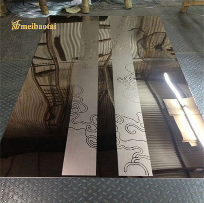 ভালো দাম এচড এলিভেটর স্টেইনলেস স্টীল শীট 1.0mm-3.0mm পুরুত্ব স্লিট এজ অনলাইন