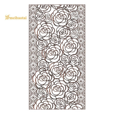 ভালো দাম রঙিন আয়না স্টেইনলেস স্টীল রুম চক্রযুক্ত আকৃতির বিভাজক হোটেল সজ্জা অনলাইন