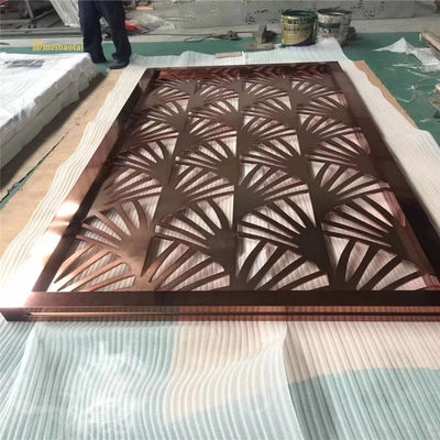 ভালো দাম কাস্টমাইজযোগ্য আকার এবং আকৃতি স্টেইনলেস স্টীল রুম বিভাজক স্বতঃস্ফূর্ত প্রস্থ অনলাইন