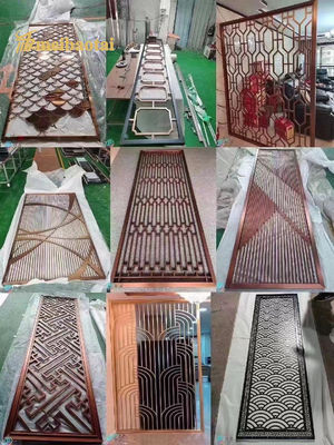 ভালো দাম কাস্টমাইজড স্টেইনলেস স্টীল রুম ডিভাইডার আপনার প্রকল্পের আকার এবং নকশা প্রয়োজনীয়তা অনুসারে অনলাইন