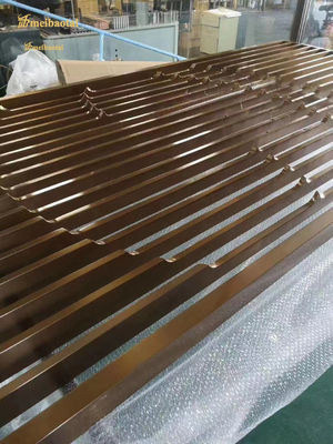 ভালো দাম পিভিডি রঙ লেপ কাস্টমাইজড আকার জনপ্রিয় ধাতব রুম বিভাজক অনলাইন