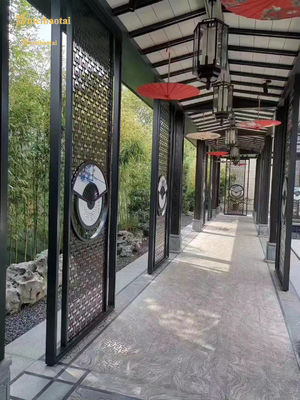 ভালো দাম হেয়ারলাইন মেটাল ব্ল্যাক ফ্রেম রুম ডিভাইডার PVD প্রলিপ্ত DIN স্ট্যান্ডার্ড অনলাইন