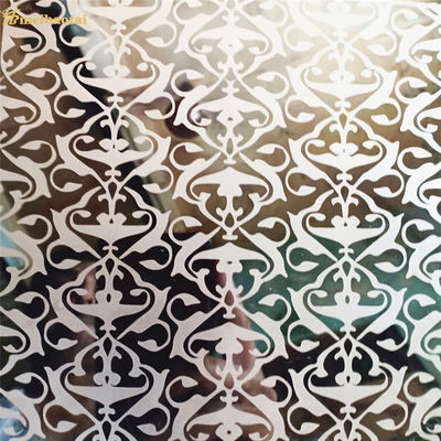 ভালো দাম মিরর এচড স্টেইনলেস স্টিল শীট 0.55 মিমি পুরুত্বের আলংকারিক এসএস প্লেট অনলাইন