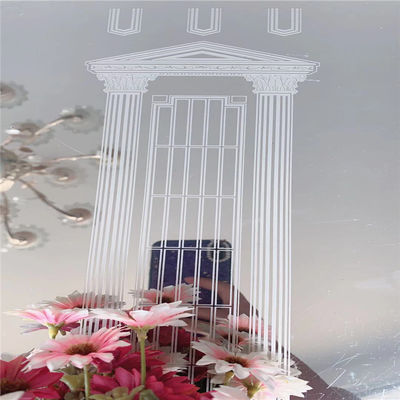 OEM 1.0 মিমি বেধ স্লিট এজ কাস্টমাইজড ইটিং প্যাটার্ন সঙ্গে ইস্পাত শীট খোদাই