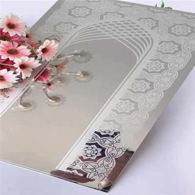 ভালো দাম 8 ফুট দৈর্ঘ্যের এলিভেটর এচড স্টেইনলেস স্টীল শীট 1.0 মিমি পুরুত্ব অনলাইন