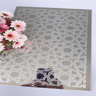 পোলিশ ফিনিস DIN স্ট্যান্ডার্ড 304 স্টেইনলেস স্টীল ইটচড শীট 1.15mm বেধ সঙ্গে