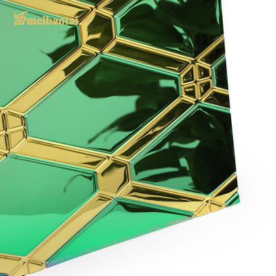 ভালো দাম এমবসড স্ট্যাম্পড স্টেইনলেস স্টীল শীট 3048 মিমি দৈর্ঘ্য SS304 উপাদান অনলাইন