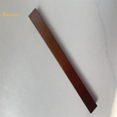 U Slot Stainless Steel Tile Trim 201 304 Gold Champagne Hairline Finish Profiles